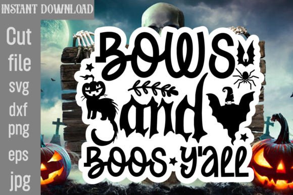 Bows and Boos Y all SVG Cut File Review