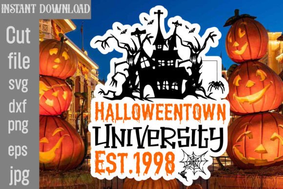 Halloweentown University Est.1998 Sticker Review