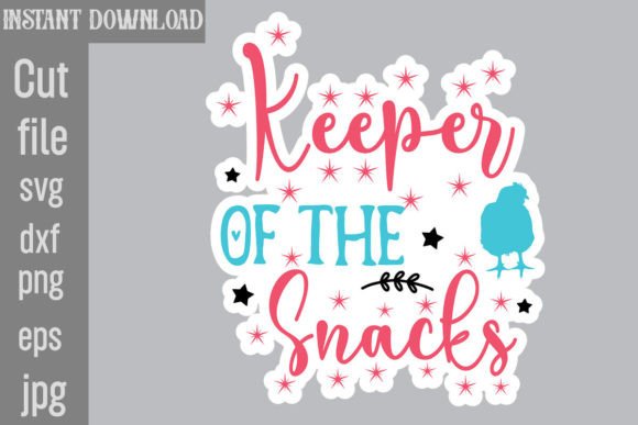 Reviewing Keeper of the Snacks SVG Stickers for Embroidery
