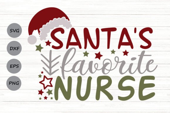 Santa's Favorite Nurse Svg: A Designer Review