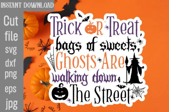 Trick or Treat, Bags of Sweets, Ghosts a Review
